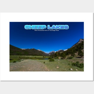 Sheep Lakes at Rocky Mountain National Park Posters and Art